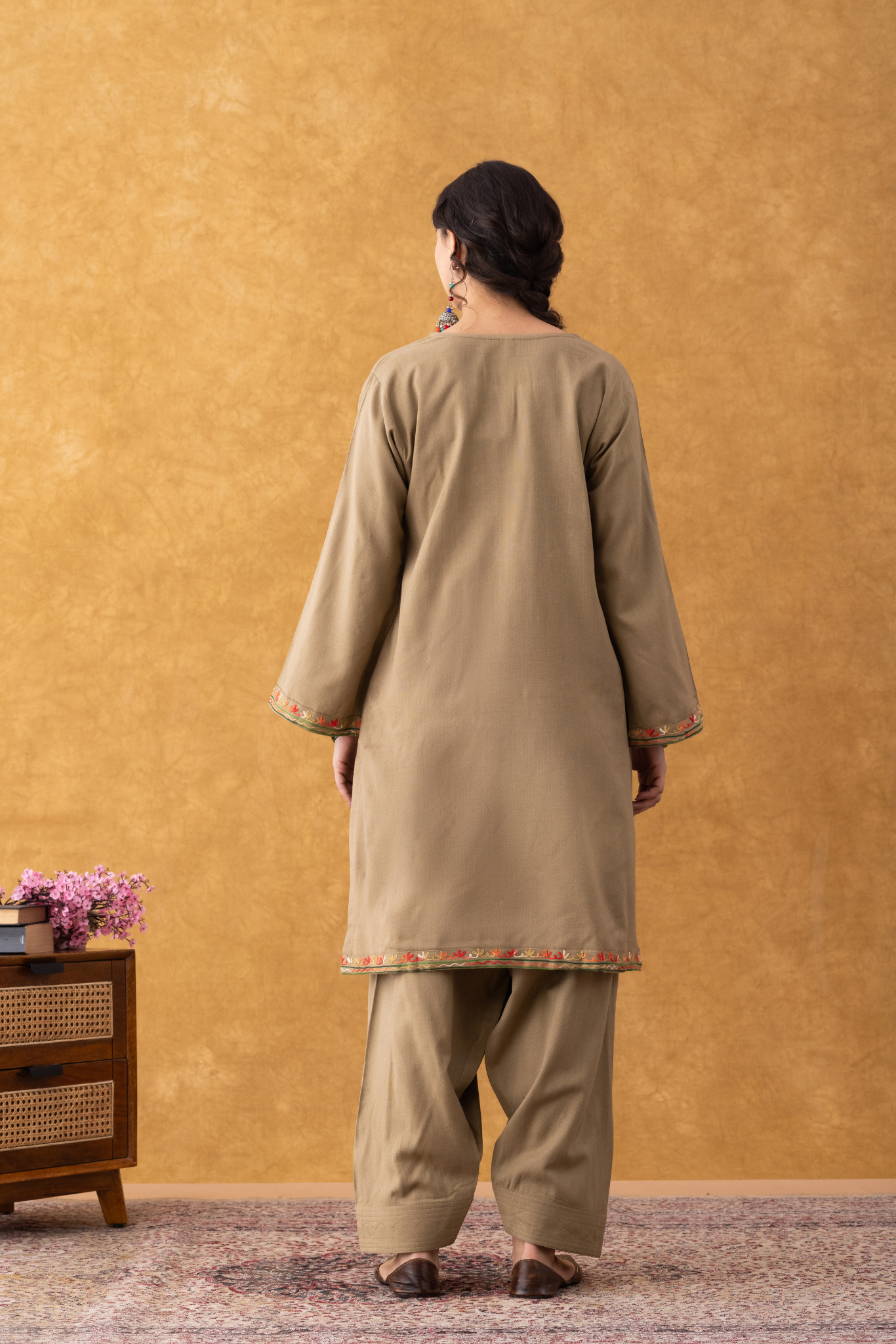 Beige Multi Embroidered Phiran Salwar Set, beige multi embroidered phiran salwar set kashmiri, beige multi embroidered phiran salwar set online, beige multi embroidered phiran salwar set online shopping, beige embroidered kurta set, beige kurta set, women beige embroidered kurta set, beige kurti with embroidery, beige embroidered kurta set for wedding, winter suits for women, winter suits for men, winter suits designs for ladies, winter suits for women with dupatta, winter suits for kids, winter suits for g