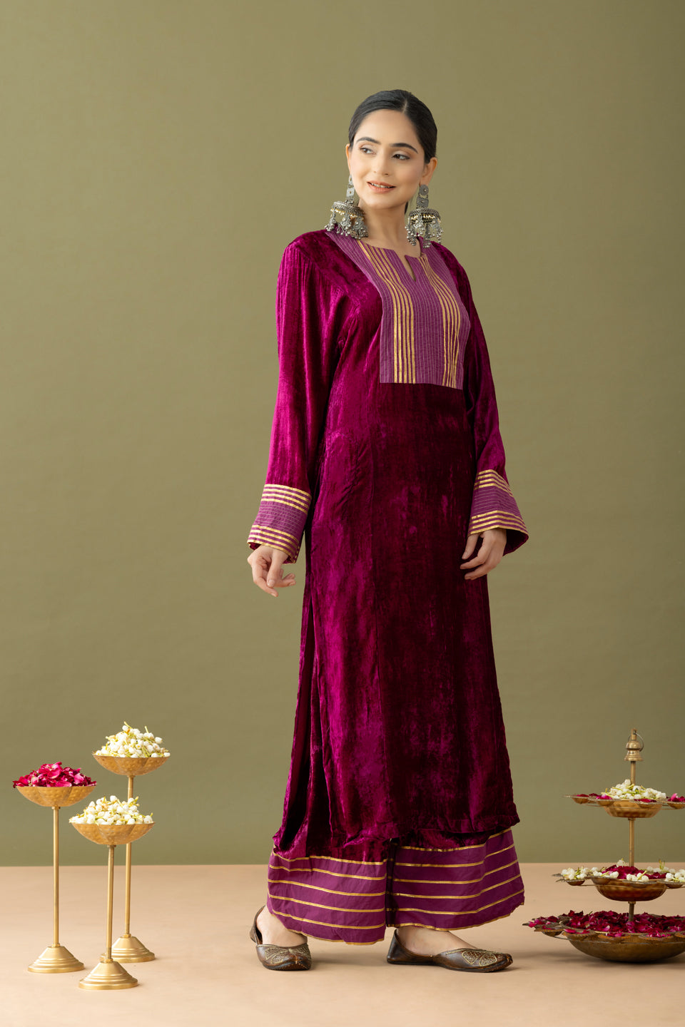 Wine velvet kurta set, Velvet kurta set, Winter velvet kurta set, Buy velvet kurta set online, Wine velvet suit Velvet palazzo set, Makhmal kurta set, Wine colour velvet kurta set, Velvet kurta set with dupatta, Silk velvet kurta set Woolen kurta set for winter, Winter velvet kurta, Gota detailed palazzo, Velvet suit for wedding, Gold detailing kurta Woolen kurta set for winter, Winter velvet kurta, Gota detailed palazzo, Velvet suit for wedding, Gold detailing kurta