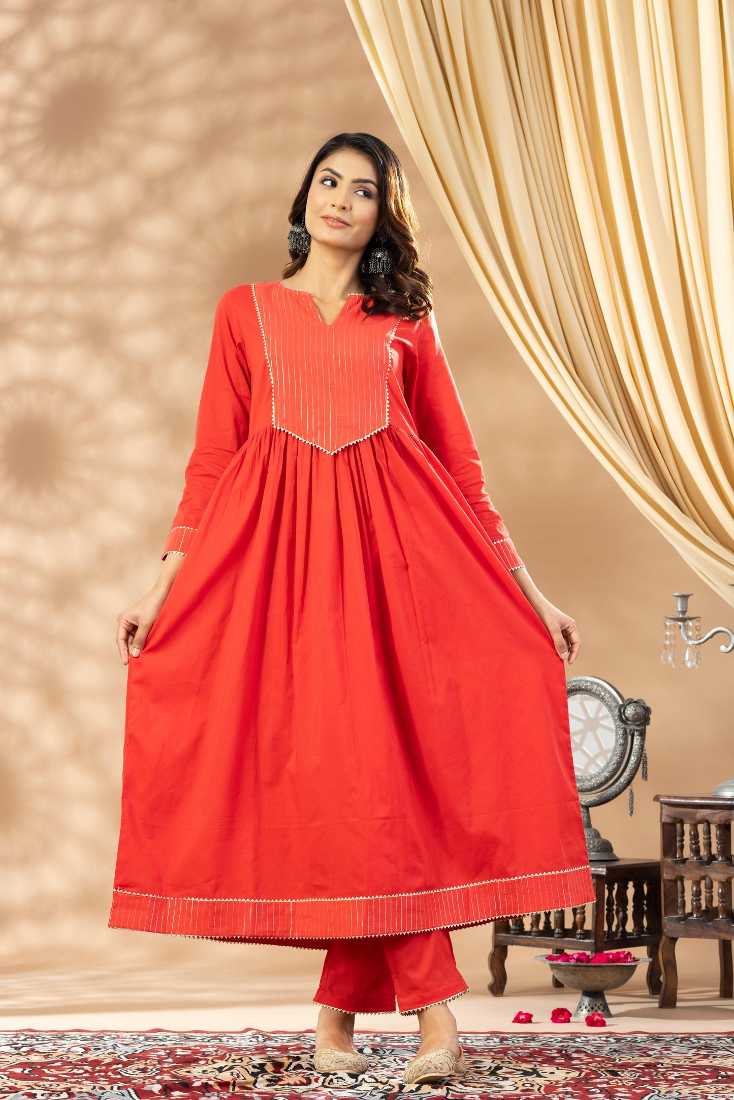 Umang Ruby Red Suit Set