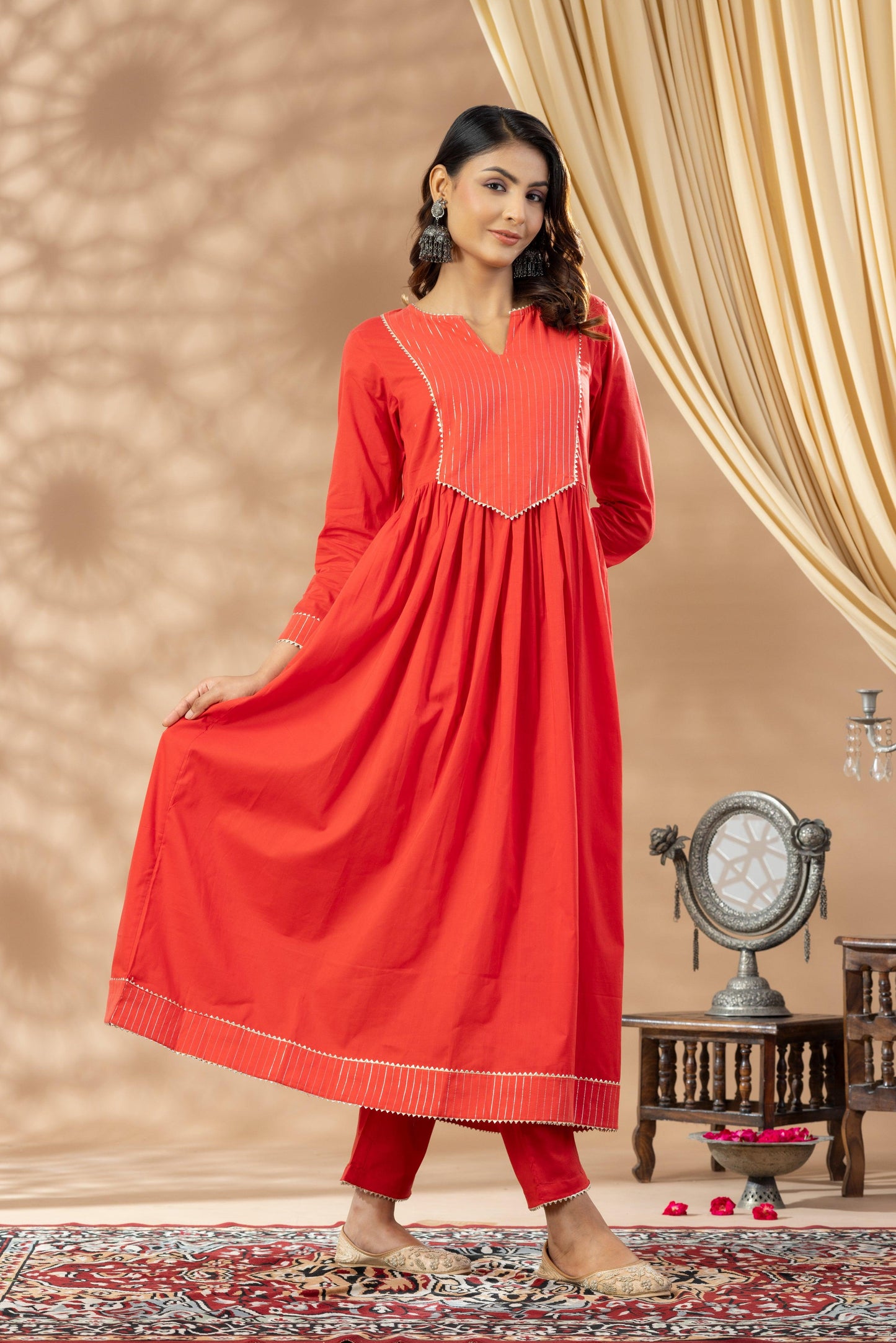 Umang Ruby Red Suit Set