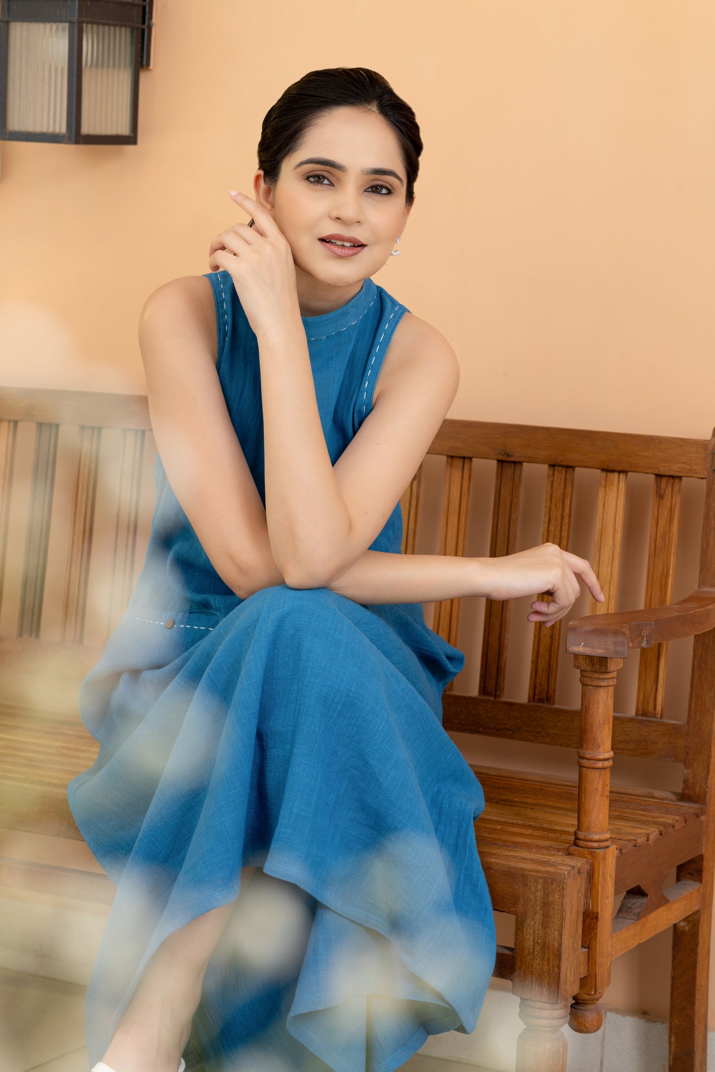 Blue cotton slub kurta set
Halter neck kurta with palazzo
Sleeveless A-line kurta set
Summer cotton kurta set
Monochrome kurta palazzo set
Blue cotton palazzo set for women
Lightweight summer kurta set
Casual cotton kurta with palazzo
Workwear cotton kurta set
Everyday elegant kurta set
Blue cotton slub A-line halter neck kurta set with palazzo
Breathable sleeveless cotton kurta set for summer
Monochrome cotton kurta and palazzo for casual outings
Halter neck kurta palazzo set for work and casual wear