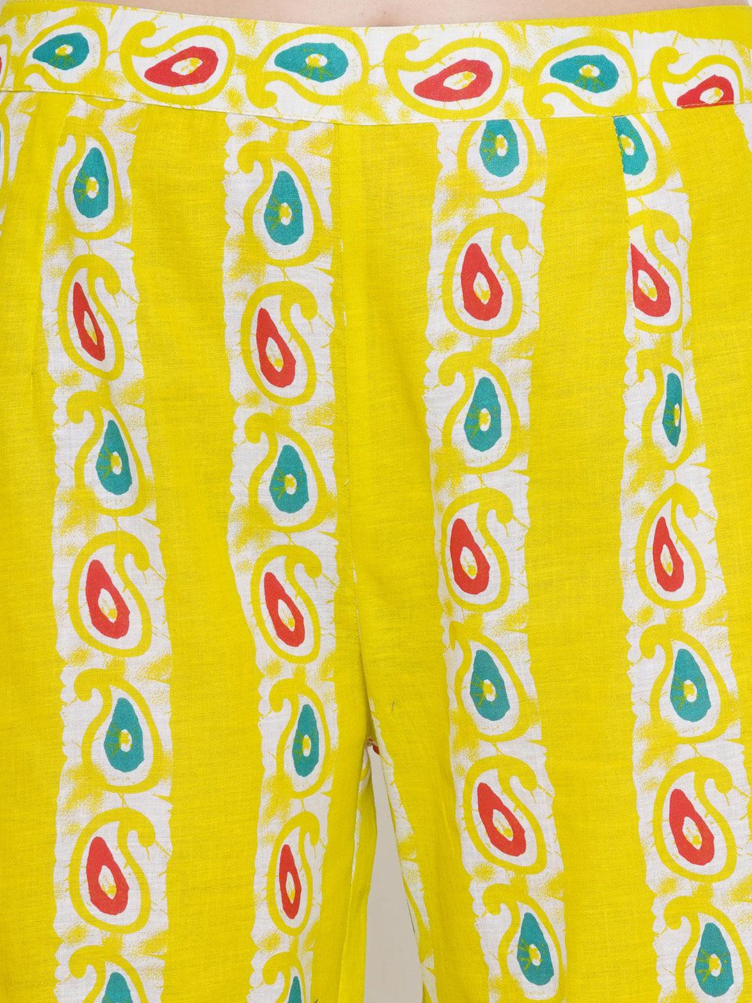 Riwaaz Sunshine Yellow Kurta Set